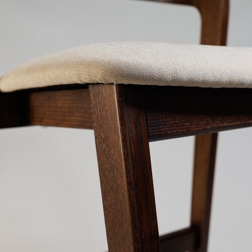 Стілець барний Floki New темний горіх - Фото №5