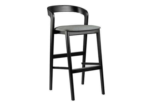 Стілець барний Floki New чорний - Фото №1