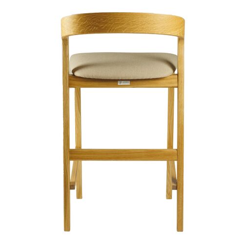 Стілець напівбарний Floki New натуральний дуб - Фото №4