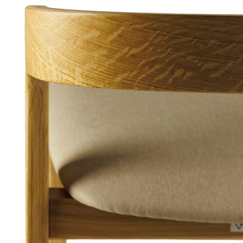 Стілець напівбарний Floki New натуральний дуб - Фото №5