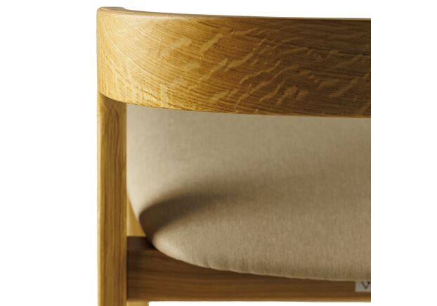 Стілець напівбарний Floki New натуральний дуб - Фото №2