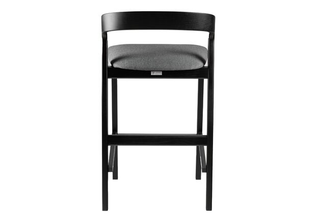 Фото №2. Стілець напівбарний Floki New чорний - Meblistico Стілець напівбарний Floki New чорний - Фото №2