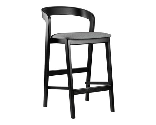 Стілець напівбарний Floki New чорний - Фото №1