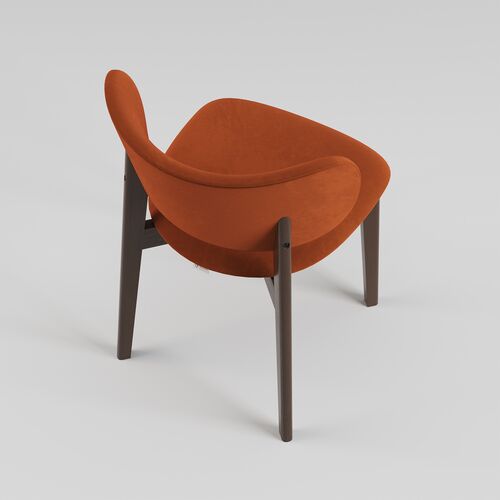 Стілець Hawk темний горіх/Gianni 123 - Фото №4