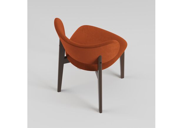 Стілець Hawk темний горіх/Gianni 123 - Фото №2