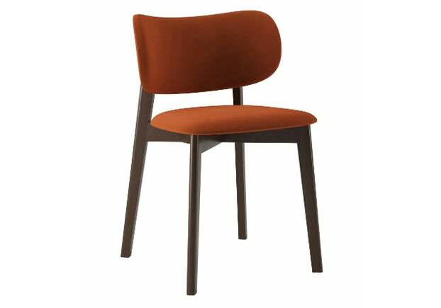 Стілець Hawk темний горіх/Gianni 123 - Фото №1