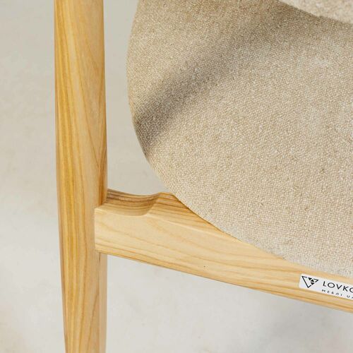 Стілець Mamont soft натуральний ясен/Magenta 13 - Фото №10