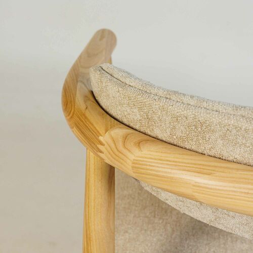 Стілець Mamont soft натуральний ясен/Magenta 13 - Фото №12