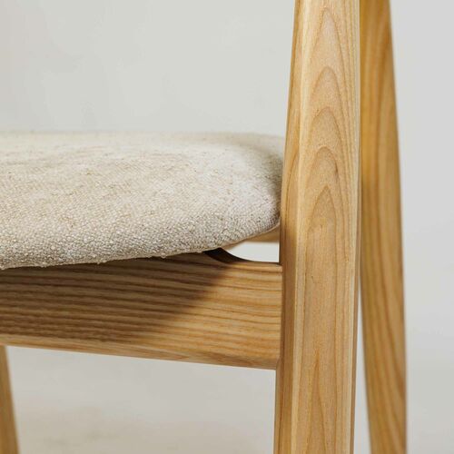 Стілець Mamont soft натуральний ясен/Magenta 13 - Фото №7