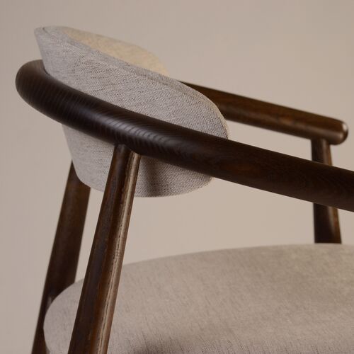 Стілець Mamont soft темний горіх/Superior 02 - Фото №5