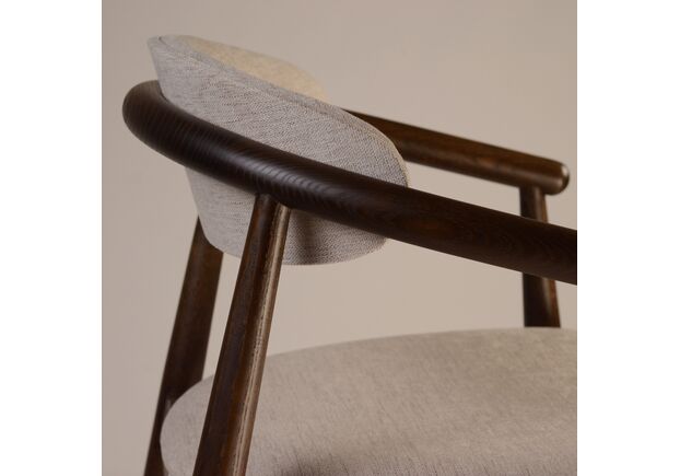 Фото №2. Стілець Mamont soft темний горіх/Superior 02 - Meblistico Стілець Mamont soft темний горіх/Superior 02 - Фото №2