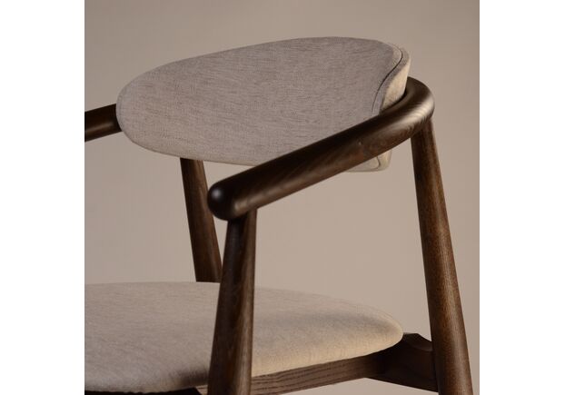 Фото №2. Стілець Mamont soft темний горіх/Superior 02 - Meblistico Стілець Mamont soft темний горіх/Superior 02 - Фото №2