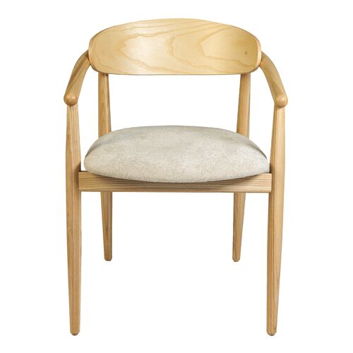 Стул Mamont semi-soft натуральный ясен/Magenta 13 - Фото №2