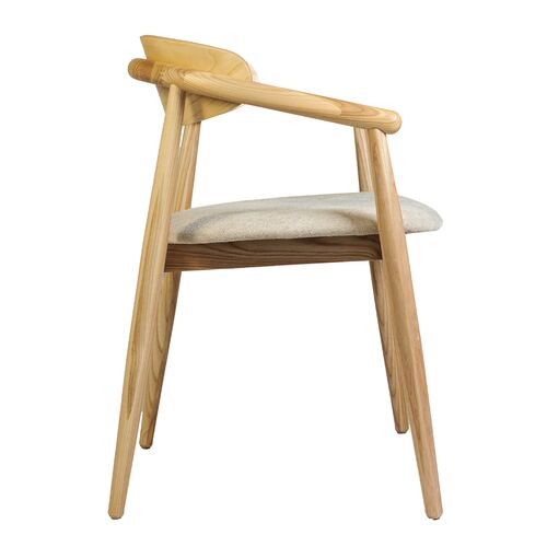 Стул Mamont semi-soft натуральный ясен/Magenta 13 - Фото №3