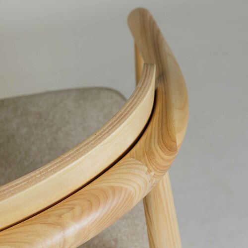 Стул Mamont semi-soft натуральный ясен/Magenta 13 - Фото №8