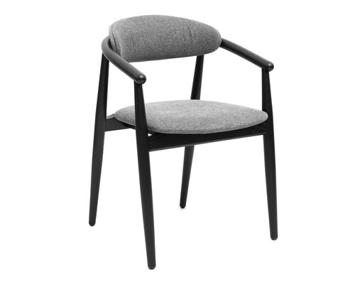 Стілець Mamont soft чорний/Austin 19 - Фото №1