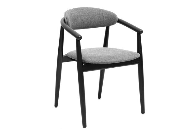 Стілець Mamont soft чорний/Austin 19 - Фото №1