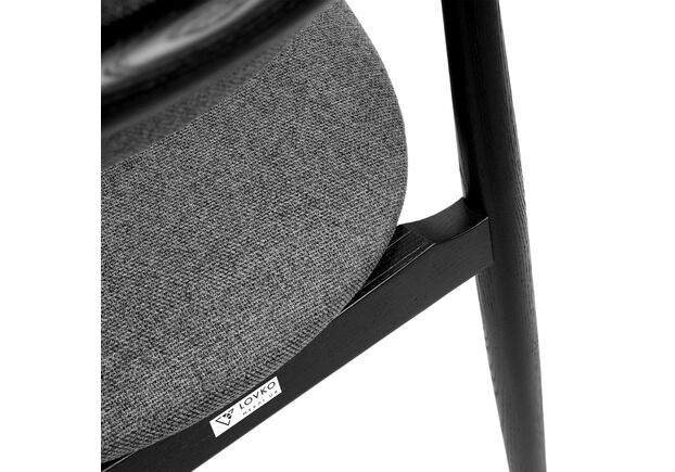 Стілець Mamont soft чорний/Austin 19 - Фото №2