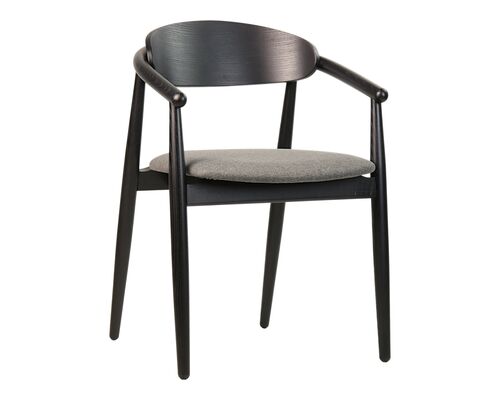 Стілець Mamont semi-soft чорний/Austin 19 - Фото №1