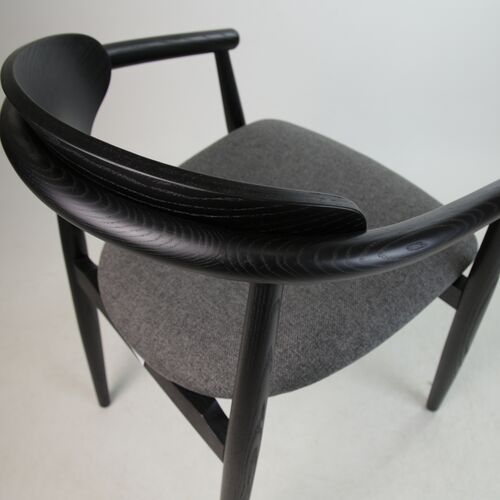 Стілець Mamont semi-soft чорний/Austin 19 - Фото №10