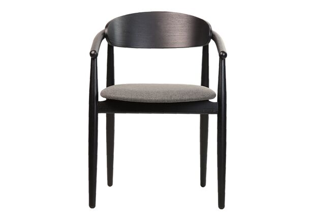 Фото №2. Стілець Mamont semi-soft чорний/Austin 19 - Meblistico Стілець Mamont semi-soft чорний/Austin 19 - Фото №2