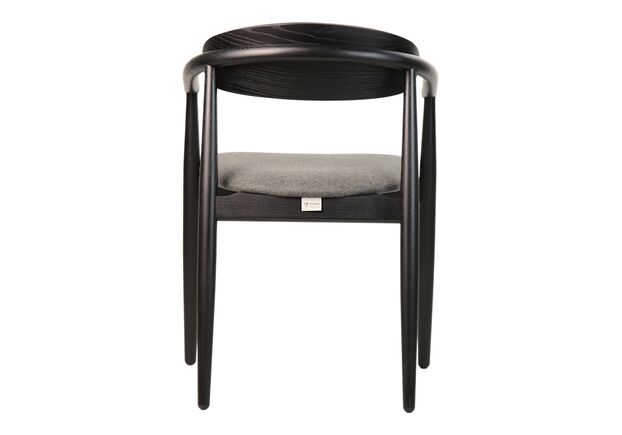 Фото №2. Стілець Mamont semi-soft чорний/Austin 19 - Meblistico Стілець Mamont semi-soft чорний/Austin 19 - Фото №2