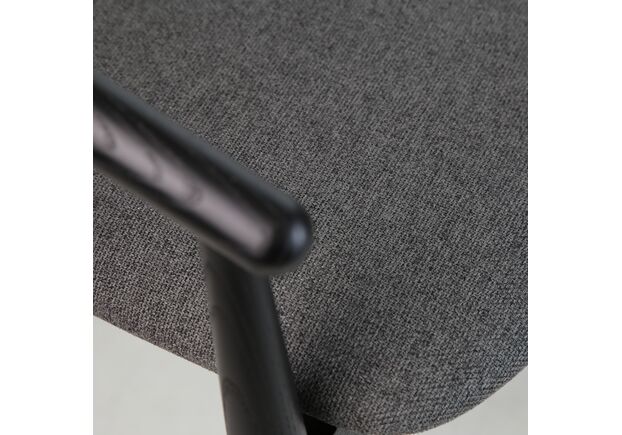 Фото №2. Стілець Mamont semi-soft чорний/Austin 19 - Meblistico Стілець Mamont semi-soft чорний/Austin 19 - Фото №2