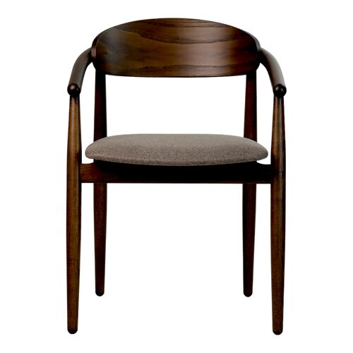 Стілець Mamont semi-soft темний горіх (PC359)/Austin 03 - Фото №2