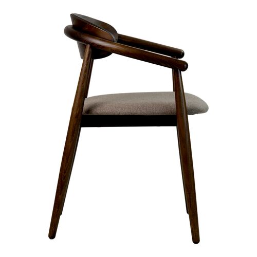 Стілець Mamont semi-soft темний горіх (PC359)/Austin 03 - Фото №3