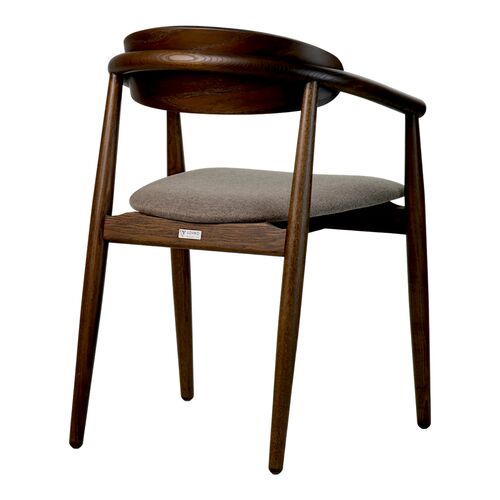 Стілець Mamont semi-soft темний горіх (PC359)/Austin 03 - Фото №4