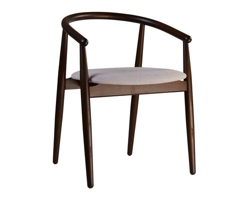 Стілець Mamont темний горіх/Superior 02 - Фото №1