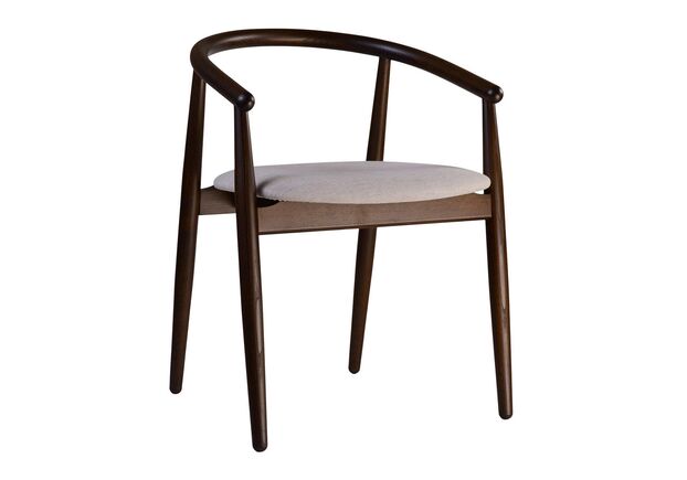 Фото №1. Стул Mamont темный орех/Superior 02 - Meblistico Стул Mamont темный орех/Superior 02 - Фото №1