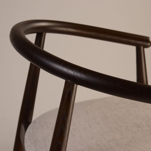 Стілець Mamont темний горіх/Superior 02 - Фото №6