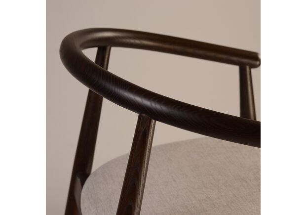 Фото №2. Стул Mamont темный орех/Superior 02 - Meblistico Стул Mamont темный орех/Superior 02 - Фото №2