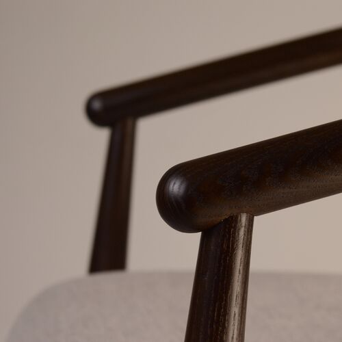 Стілець Mamont темний горіх/Superior 02 - Фото №7