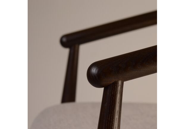 Фото №2. Стул Mamont темный орех/Superior 02 - Meblistico Стул Mamont темный орех/Superior 02 - Фото №2