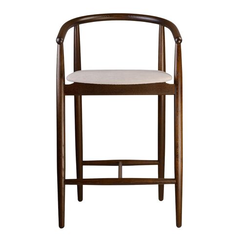 Стул полубарный Mamont темный орех/Superior 02 - Фото №3