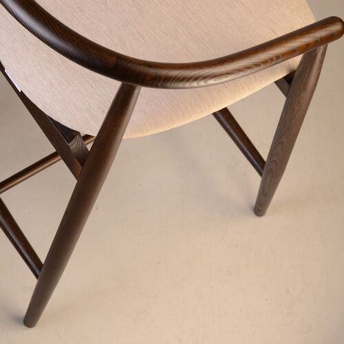 Стул полубарный Mamont темный орех/Superior 02 - Фото №7