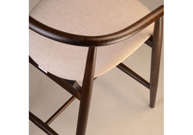 Стул полубарный Mamont темный орех/Superior 02 - Фото №2