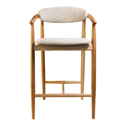 Стілець напівбарний Mamont Soft натуральний ясен/Magenta 13 - Фото №3