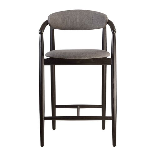 Стул полубарный Mamont Soft черний/Austin 19 - Фото №3