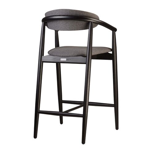 Стул полубарный Mamont Soft черний/Austin 19 - Фото №4