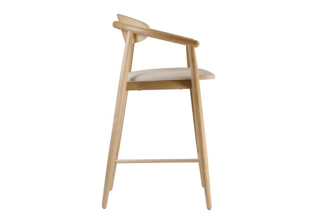 Стул полубарный Mamont semi-soft натуральный ясень/Magenta 13 - Фото №2