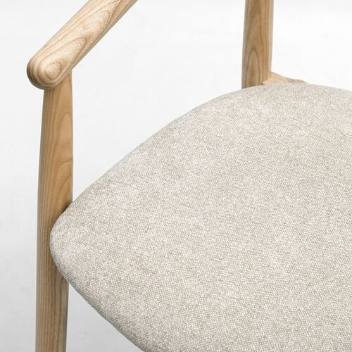 Стул полубарный Mamont semi-soft натуральный ясень/Magenta 13 - Фото №8