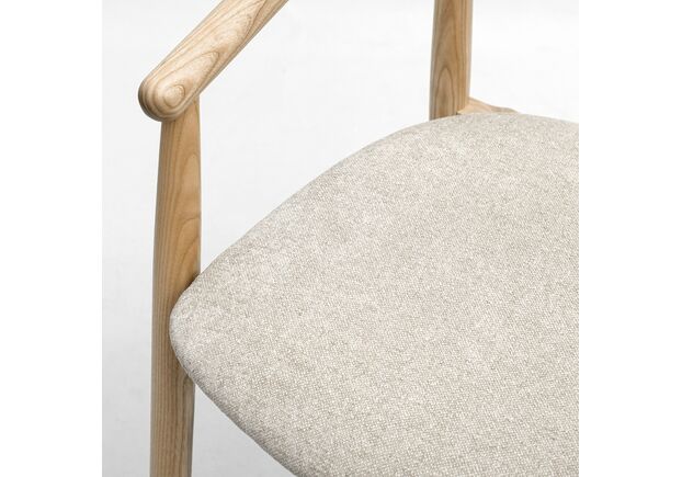 Стул полубарный Mamont semi-soft натуральный ясень/Magenta 13 - Фото №2