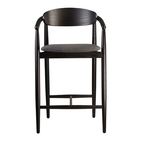 Стул полубарный Mamont semi-soft черный/Superior 19 - Фото №3