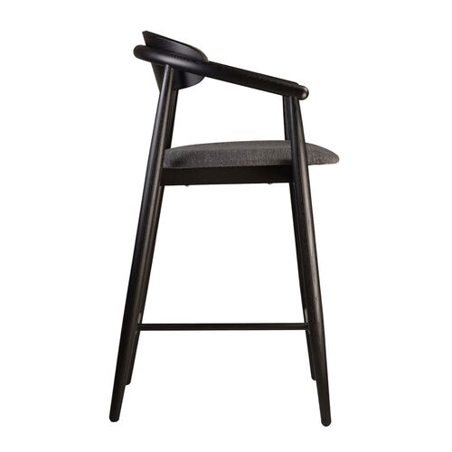 Стул полубарный Mamont semi-soft черный/Superior 19 - Фото №2