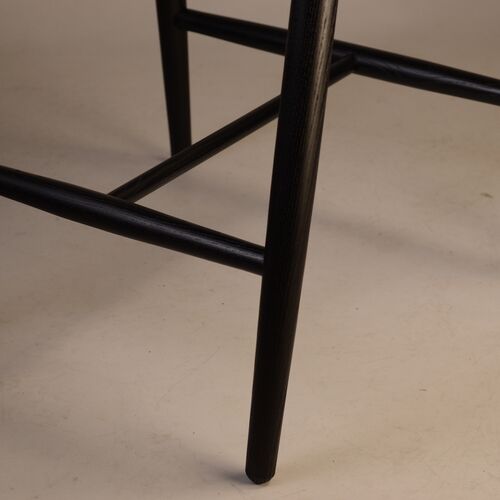 Стул полубарный Mamont semi-soft черный/Superior 19 - Фото №4