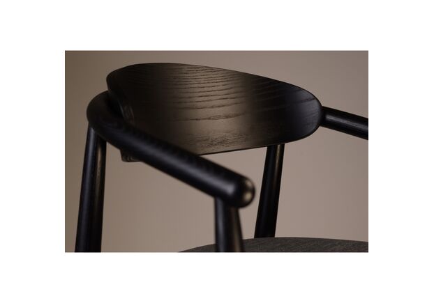 Стул полубарный Mamont semi-soft черный/Superior 19 - Фото №2