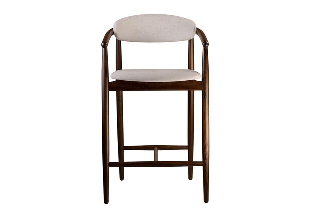 Стілець напівбарний Mamont Soft темний горіх/Superior 02 - Фото №2